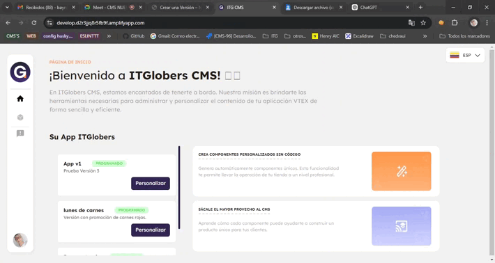 Crear version 2